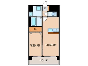 レトワール小笹の物件間取画像